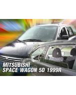 Deflektory komplet 4 ks pre MITSUBISHI Space Wagon, 1999-05