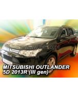 Deflektory predné pre Mitsubishi Outlander, 2012- /  III. Gen., 5-dver.