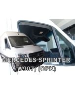 Deflektory predné - Mercedes Sprinter, 2018- / W907 - krátke
