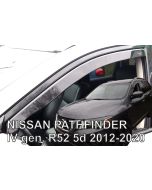 Deflektory predné pre Nissan Pathfinder, 2012-20