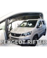 Deflektory predné - Peugeot Rifter, 2018-