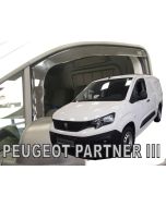 Deflektory predné - Peugeot Partner, 2018- / 2-dver.