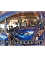 Deflektory predné - Toyota Proace City, 2019- / 3-dver.
