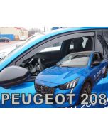 Deflektory predné - Peugeot 208, 2019-
