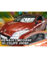 Deflektory predné pre RENAULT Megane, 2009-16 / coupe 3D