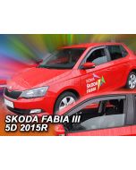 Deflektory predné - Škoda Fabia, 2014-21 / III. gen.