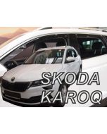 Deflektory komplet 4 ks - Škoda Karoq, 2017-