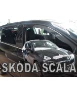 Deflektory komplet 4 ks - Škoda Scala, 2019-