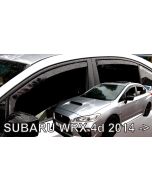 Deflektory komplet 4 ks - Subaru WRX, 2014-