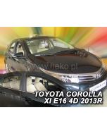 Deflektory komplet 4 ks  - Toyota Corolla, 2013-19 / (E16), 4 dver.