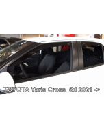 Deflektory komplet 4 ks - Toyota Yaris Cross, 2021- 