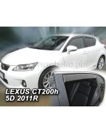 Deflektory komplet 4 ks pre LEXUS CT, 2010- / 200H