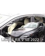 Deflektory komplet pre Lexus RX, 2022-