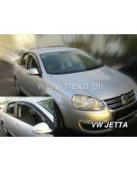 Deflektory predné - VW Jetta, 2005-11 / 4-dverove