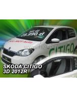 Deflektory predné - Škoda Citigo, 2012-