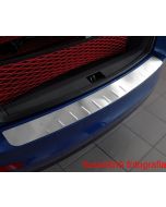 Lišta nárazíka - nerezová rovná - embosovaná pre Peugeot 208, 2019-
