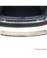 Nerezová lišta nárazníka - profilovaná, vhodná pre TOYOTA Avensis, 2009-18 / kombi