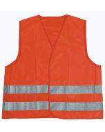 Reflexná vesta - XL - oranžová