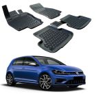 Gumové rohože 3DS pre VW Golf, 2012-19 / VII. gen.