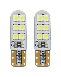 LED žiarovky STANDARD T10 W5W 12xSMD 2835 12V Silca