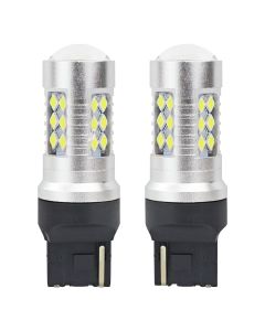 LED žiarovky CANBUS 3030 24SMD T20 7440 W21W White 12V/24V