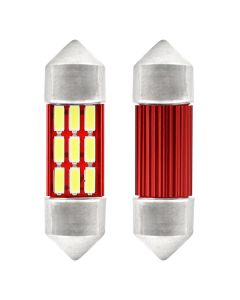 LED žiarovky CANBUS 4014 12SMD Festoon C5W C10W C3W 31mm White 12V/24V