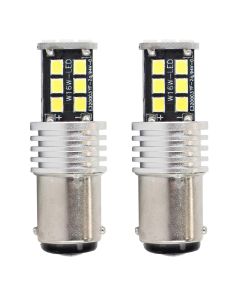 LED žiarovky CANBUS 2835 15SMD 1157 BAY15D P21/5W White 12V/24V