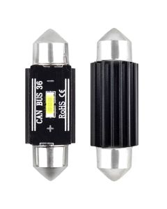 LED žiarovky CANBUS 1860 1SMD UltraBright Festoon C5W C10W C3W 36mm White 12V/24V