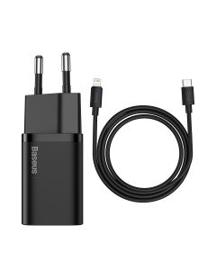 Super Si Quick Charger 1C - USB-C - 20W s káblom Lightning 100 cm