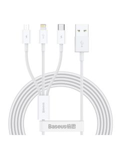 Superior Series 3,5A, 1.2m - USB / USB-C + USB-micro + Lightning