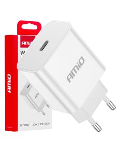 03891 - sieťová nabíjačka USB-C - 20W - Quick Charge 230V