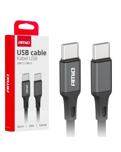 Kábel USB-C / USB-C - 60W - 100cm - FullLINK