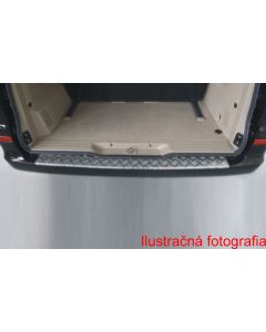 Profilovaná lišta nárazníka - hliník pre VW Crafter, 2011-16 / facelift