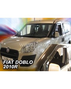Deflektory predné - Fiat Doblo, 2010-22