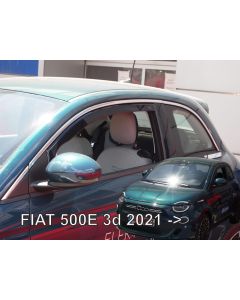 Deflektory predné - Fiat 500e, 2021- / 3-dverove