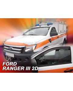 Deflektory predné pre Ford Ranger, 2012-21 / 2-dver.