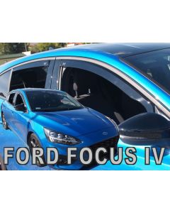 Deflektory komplet 4 ks - Ford Focus, 2018- / hatchback