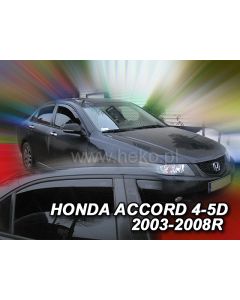 Deflektory komplet 4 ks pre Honda Accord, 2003-08 / sedan, 5-dver.