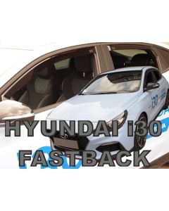 Deflektory komplet 4 ks - Hyundai i30, 2019- / Fastback