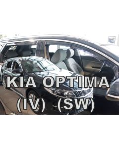 Deflektory komplet 4 ks - Kia Optima, 2016-20 / kombi - JF