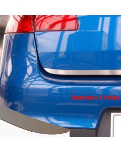 Kufrová lišta - leštený nerez pre Nissan Micra, 2010-16 / 5-dver., 
