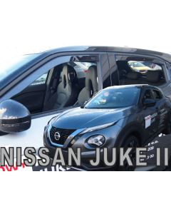 Deflektory komplet 4 ks - Nissan Juke, 2019-