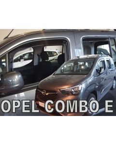 Deflektory komplet - Opel Combo, 2018- / (E)