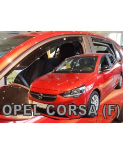 Deflektory komplet - Opel Corsa, 2019- / (F)
