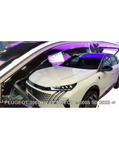 Deflektory komplet pre Peugeot 3008, 2023- / vrátane e-3008