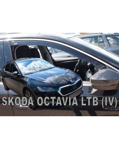 Deflektory predné - Škoda Octavia, 2020- / 4.generacia