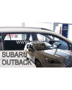 Deflektory komplet 4 ks pre Subaru Outback, 2014-20 / 5-dver.