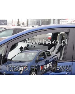 Deflektory predné pre Toyota Prius, 2015-23 / XW50, 5-dver.