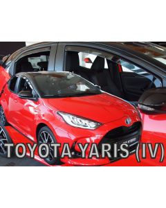 Deflektory komplet 4 ks - Toyota Yaris, 2019- / 5-dverové