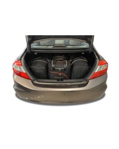Sada 4ks cestovných tašiek SPORT pre HONDA Civic, 2012-17 / sedan, 